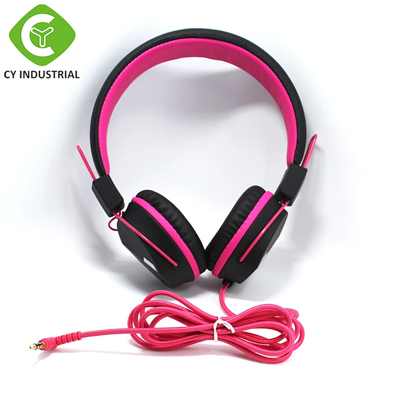 new cheap 3.5 stereo plug connector gaming computer wired headphone for computer