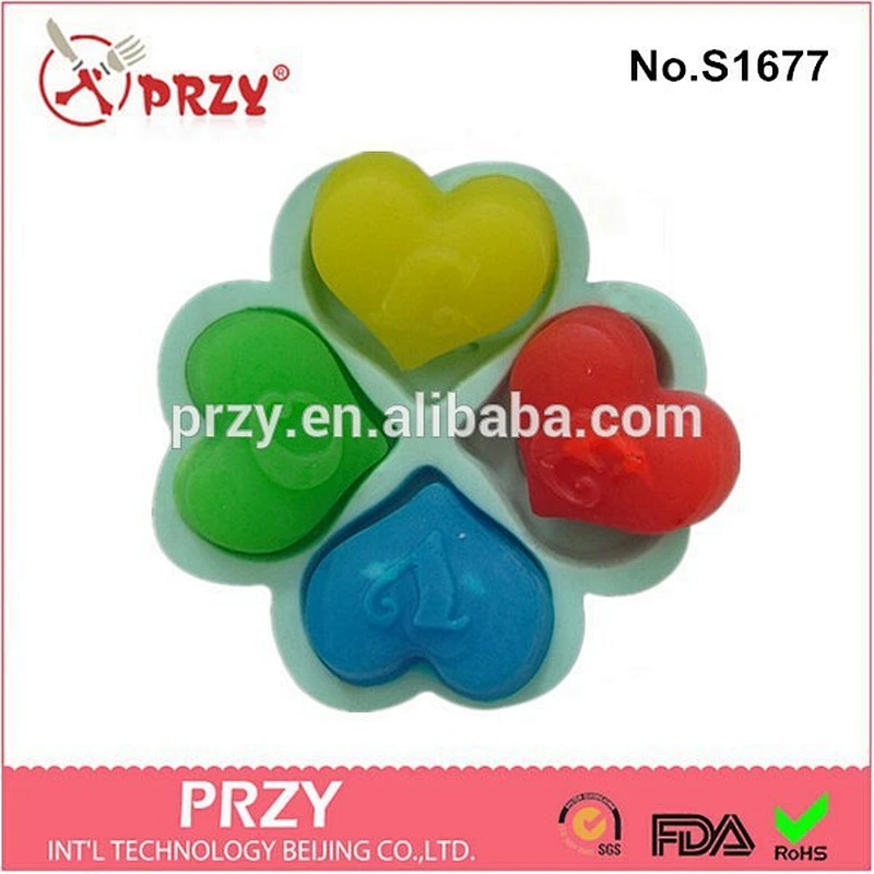 Love letter silicone soap mold for Valentine's day