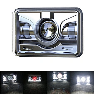 DOT Approval 4x6 Headlight Square 5inch 45W Led
