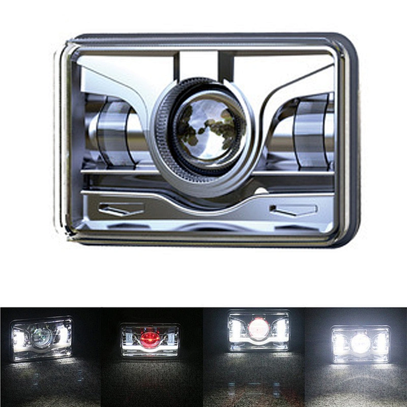 DOT Approval 4x6 Headlight Square 5inch 45W Led