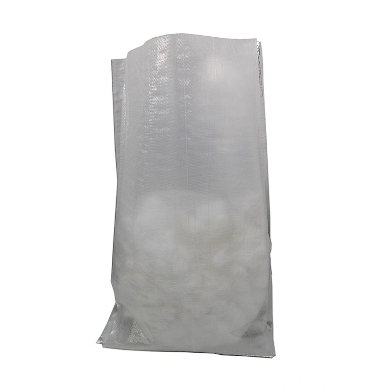 Aluminium laminated new product plastic pp woven bag high quality gold printing food, rice, flour packaging