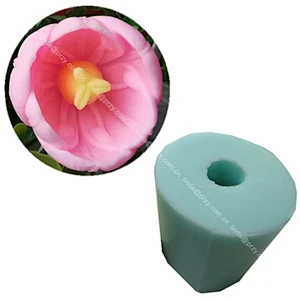 Spring Flower Soap Molds flower candle Mould fondant cake decoration Silicone mold