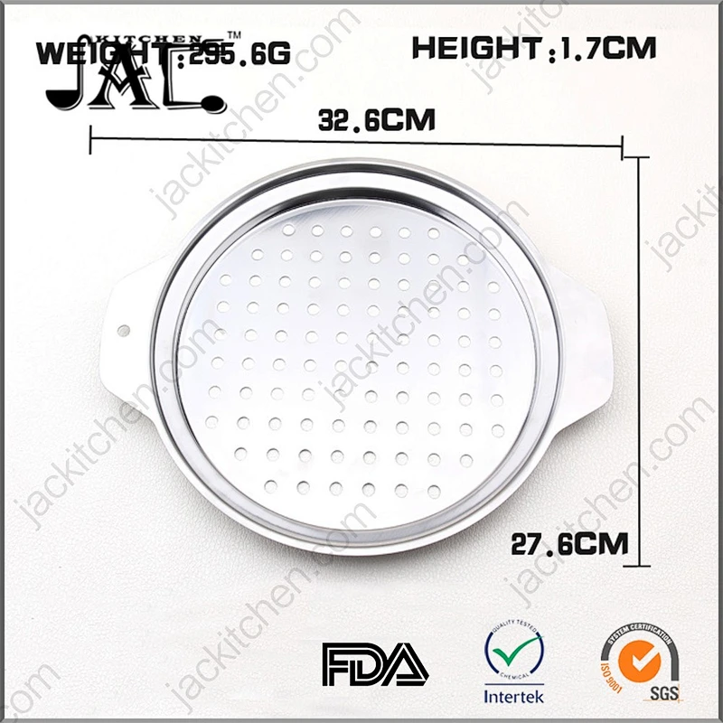 Kitchen Craft Stainless Steel Food Can Strainer