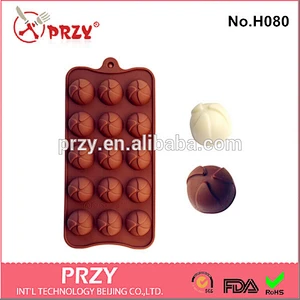H080 eco-friendly wholesale silicone chocolate mold
