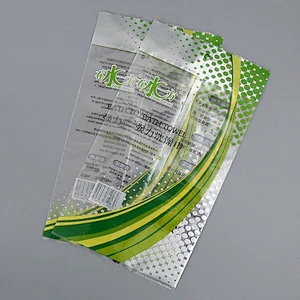 Transparent PE bag for food, bath towel packaging