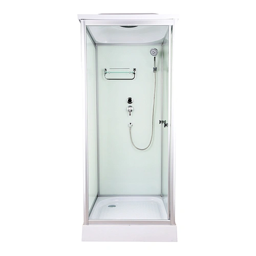 AJL-15C03 China OEM Square Style Custom White Shower Cabin And Price