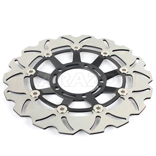 Wave Floating Motorcycle Front Brake Disc For Triumph STREET TRIPLE R 675