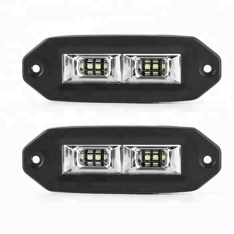 Lightech Motorcycle Slim 40W Flush mount led offroad work light accessories 4X4