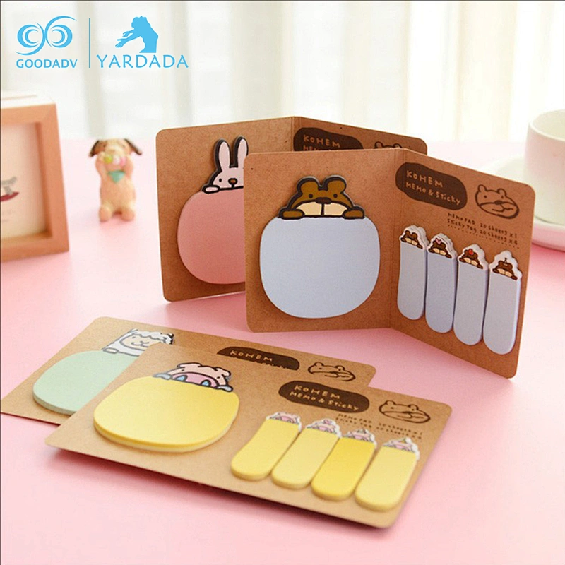 Promotion fashion small notepad memo pad with pen