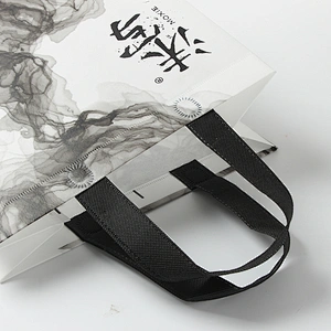 Wholesale cheap fashion tote promotion grocery shopping bag