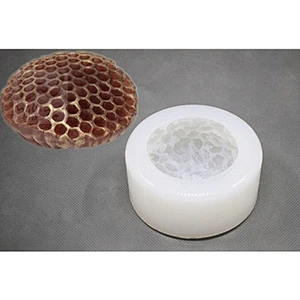 Honeycomb soap molds handmade design Bee soap mold silicone