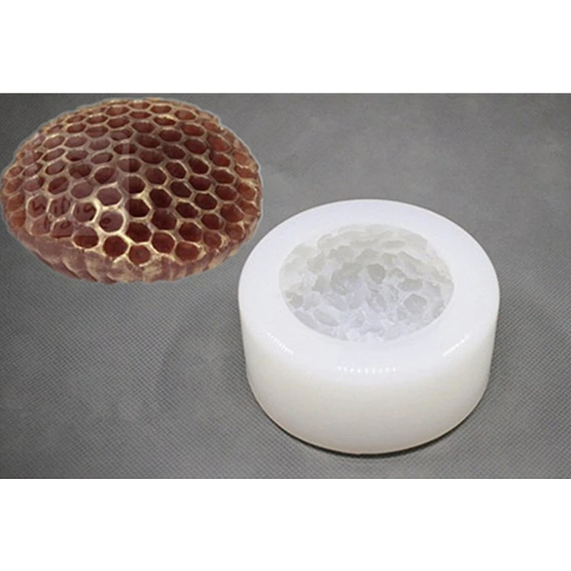 Honeycomb soap molds handmade design Bee soap mold silicone