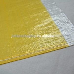 Yellow And Transparent Pp Woven Bag For Agriculture In Vietnam