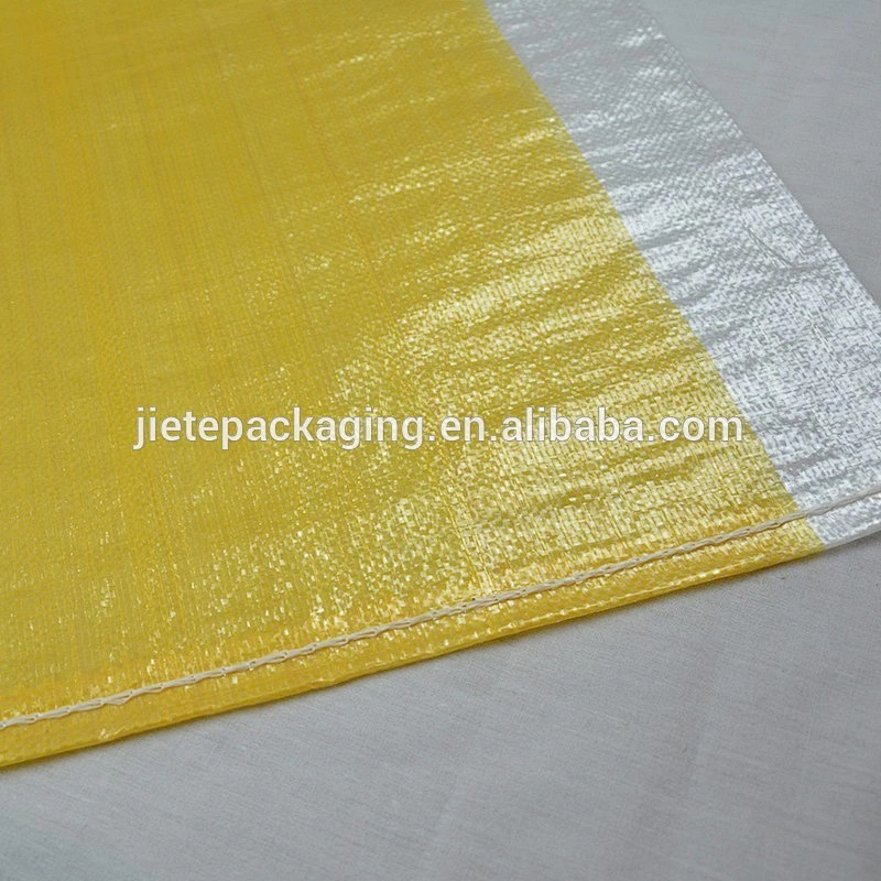 Yellow And Transparent Pp Woven Bag For Agriculture In Vietnam