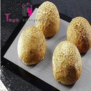 Wholesale Custom's Logo Easy storage Silicone Baking mats with multicolor