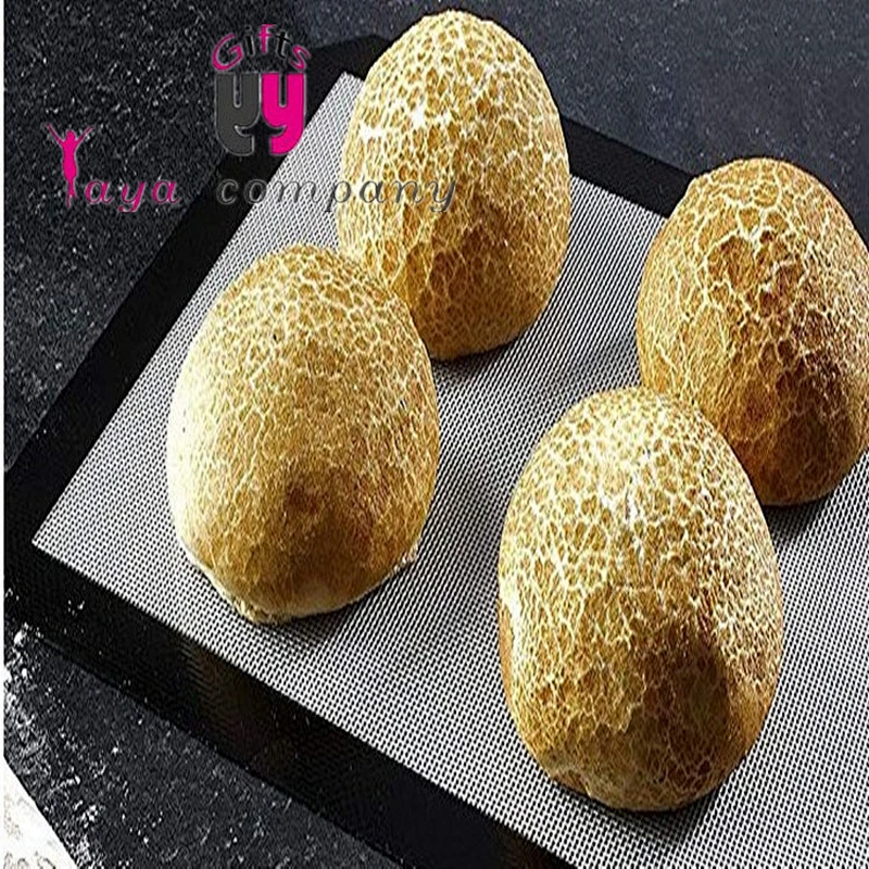 Wholesale Custom's Logo Easy storage Silicone Baking mats with multicolor