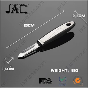 Easy Grip Handle Stainless Steel Potato Apple Peeler