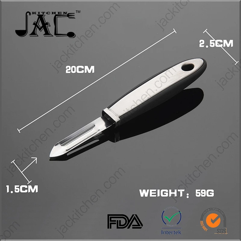 Easy Grip Handle Stainless Steel Potato Apple Peeler