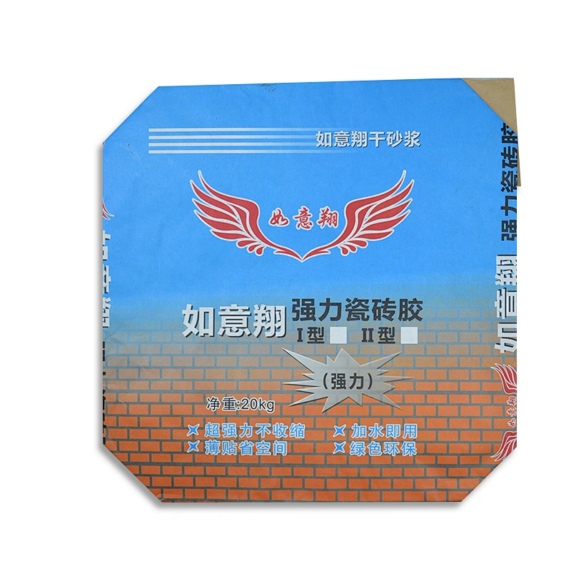 Hot sale kraft paper valve bag packing 20kg