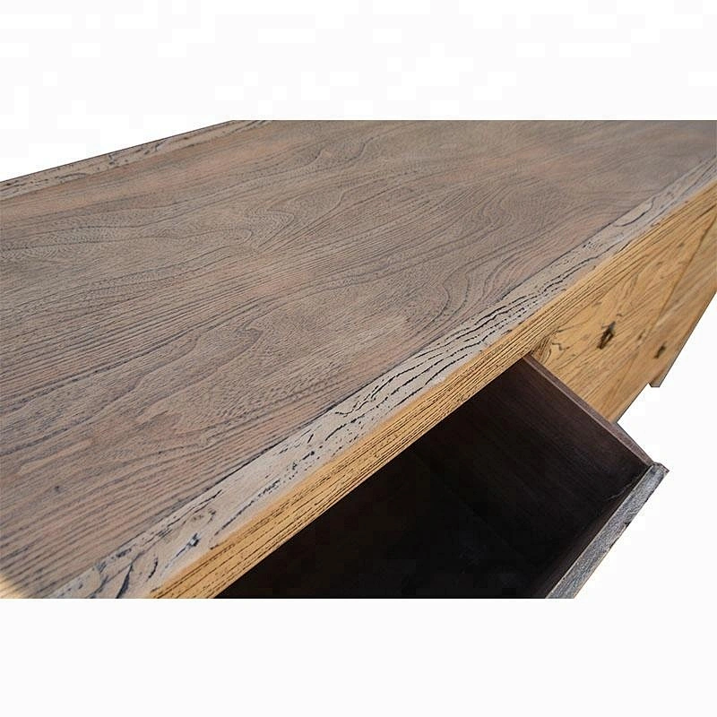 wholesale Chinese oriental rustic reclaimed wood buffet living room furniture