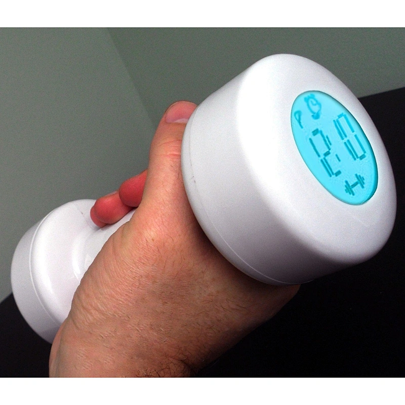 Dumbbell Alarm Clock