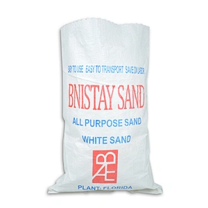 Polypropylene woven valve sack, bag with sand,military sand bag