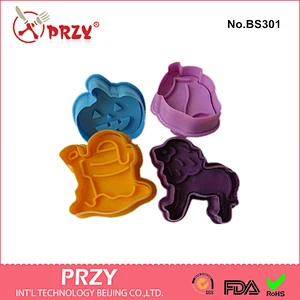 3 d biscuits die/Plastic cookie cutter/Cute cartoon shape cookie cutter