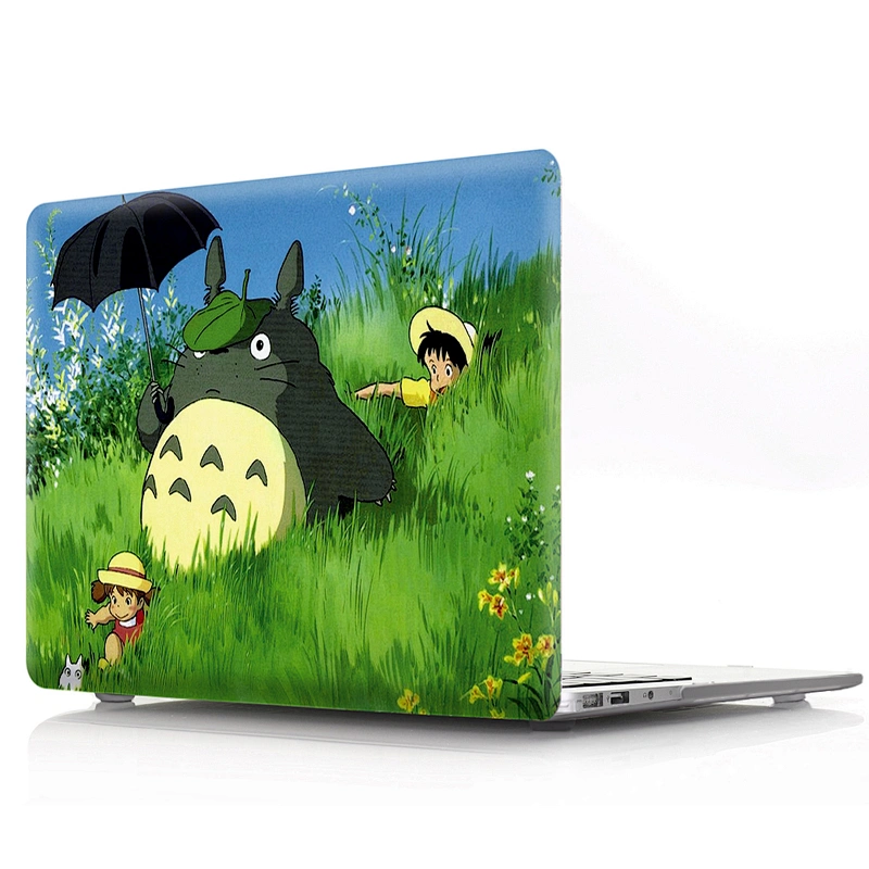 oem case animal case Totoro Laptop Body Shell Hard Plastic Case  for Macbook Pro 13