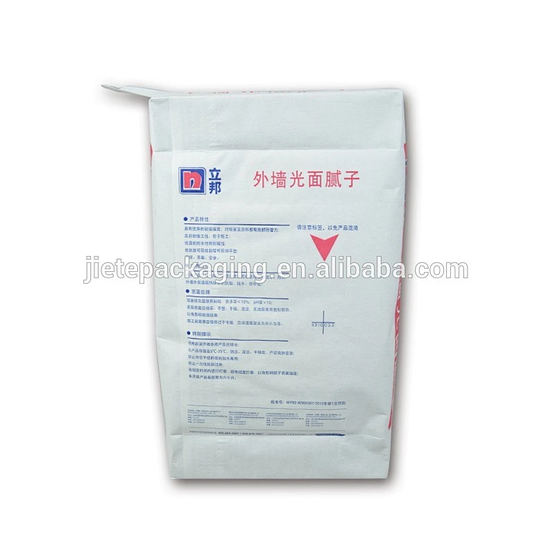 China supplier kraft paper bag for portland cement, mortar, putty powder
