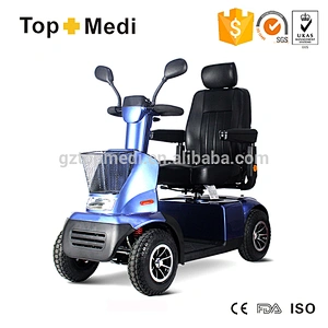 4 WHEELS EURO-TYPE outdoor handicapped reliable mobility scooter with chair for disabled