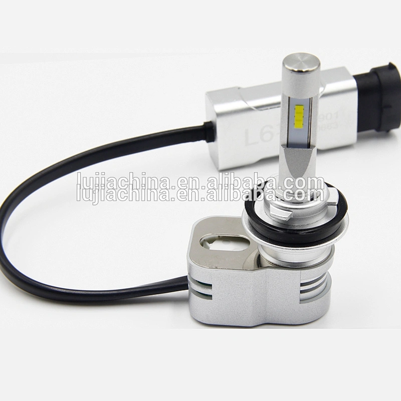 LUJIA 2017 new high power L6 h11 led headlight 40w 6000lm Korea Y22 automobile motorcycles led bulb brightness than T5 Y19 cob
