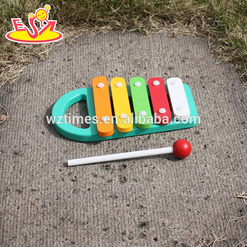2018 wholesale baby wooden lovely xylophone music toy educational kids wooden lovely xylophone music toy W07C044