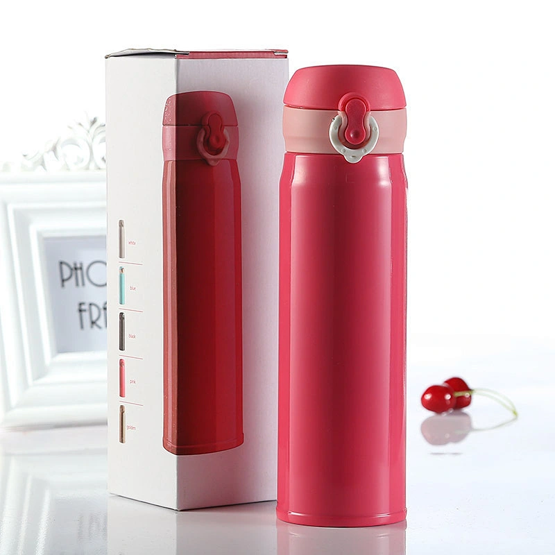 Promotional 500 ml Stainless Steel Vacuum Cup Water Bottle Vacuum Flask Personality Mug