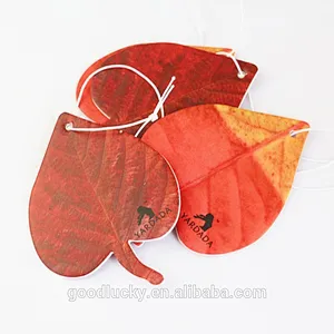 custom desgin hanging perfume paper car air freshener