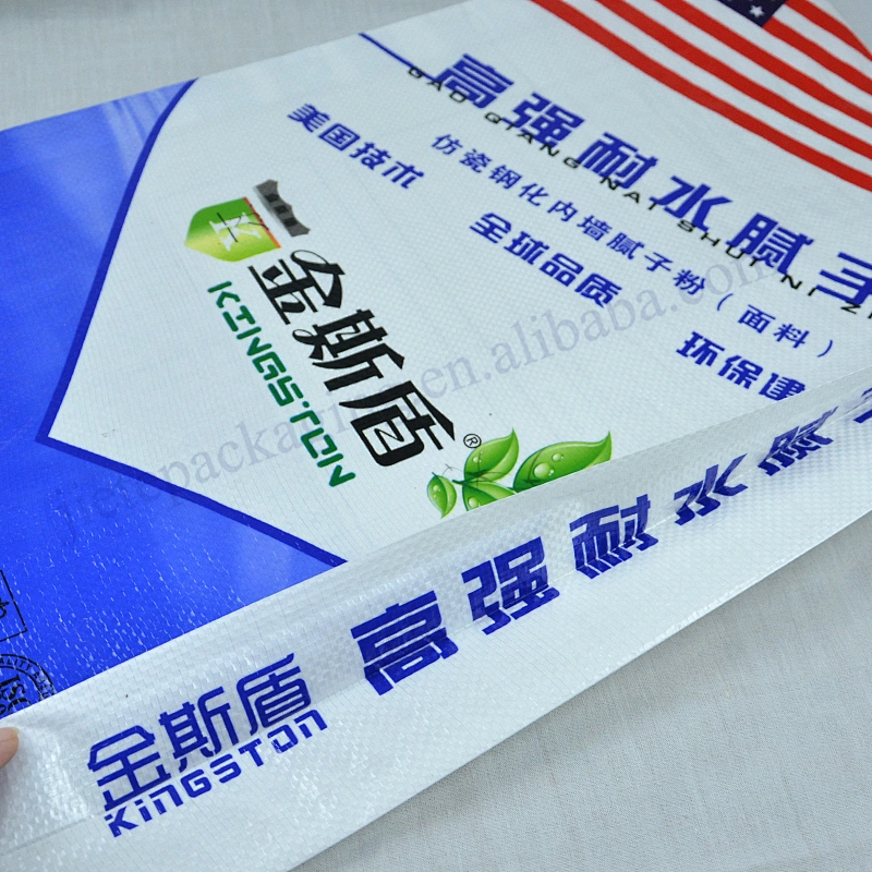 Wholesale 20kg 25kg 50kg Moisture-proof laminated pp woven low price wall putty bag