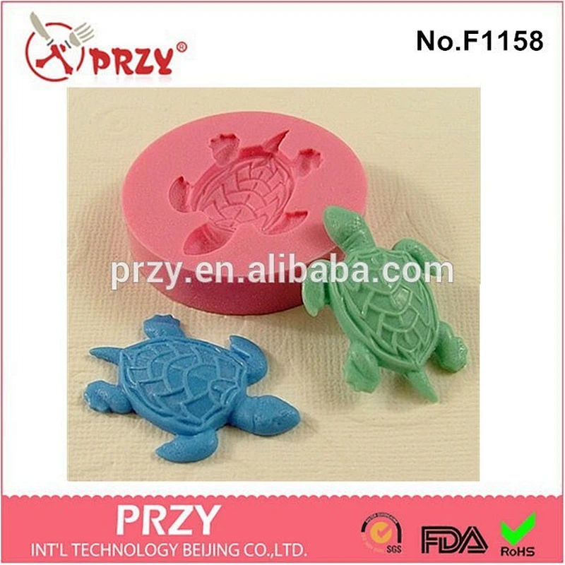 Tortoise Silicone Mold Cake Candy Cookies Fondant Crafts ,Tool Bakeware