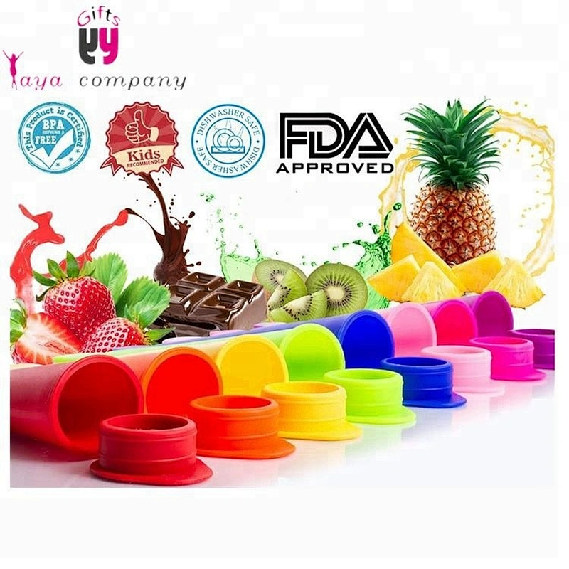 Cheap Price Summer Silicone Ice Pop Molds For Ice Cream