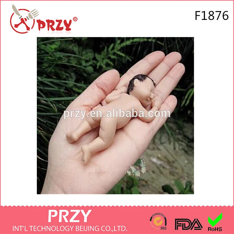 F1876 PRZY Sleeping Baby Silicone Mold Fondant Silicon Mold Cake Decoration Mold