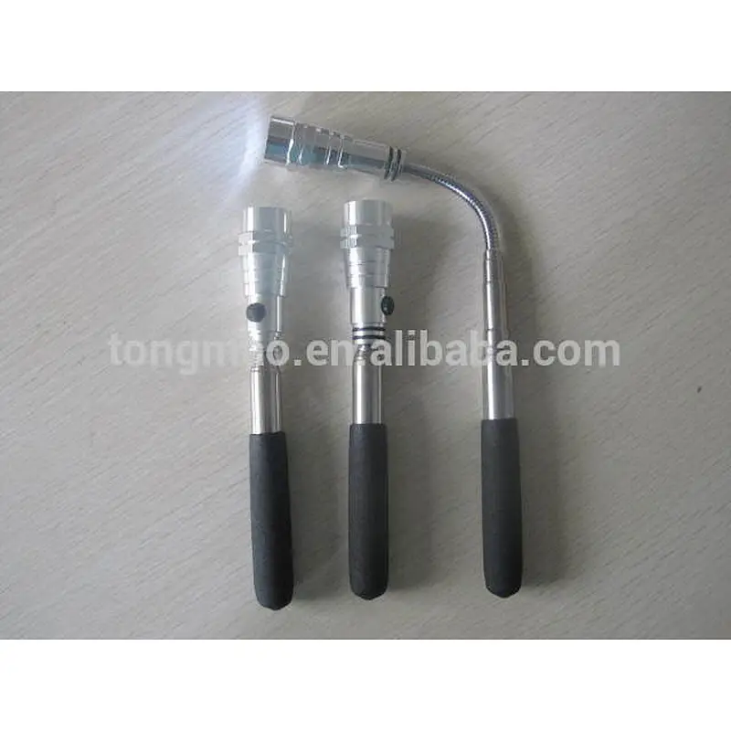 Mini LED Tool Telescopic Magnetic For Picking Up Nuts and Bolts