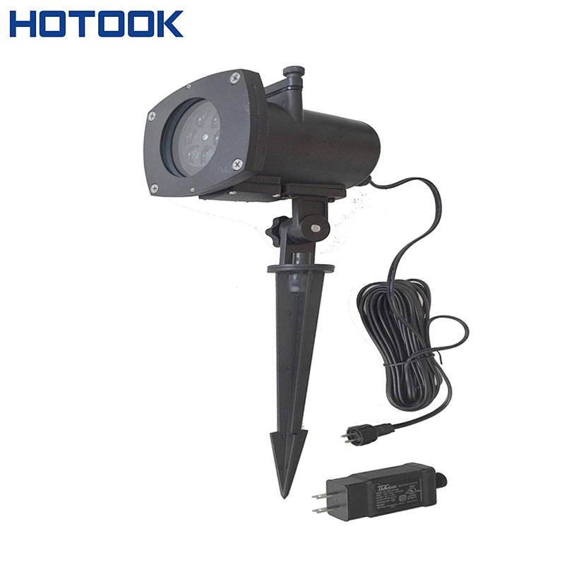 12 Pattern Garden Lighting Waterproof Sparkling Landscape LED Projection Light for Christmas Decoration Lighting