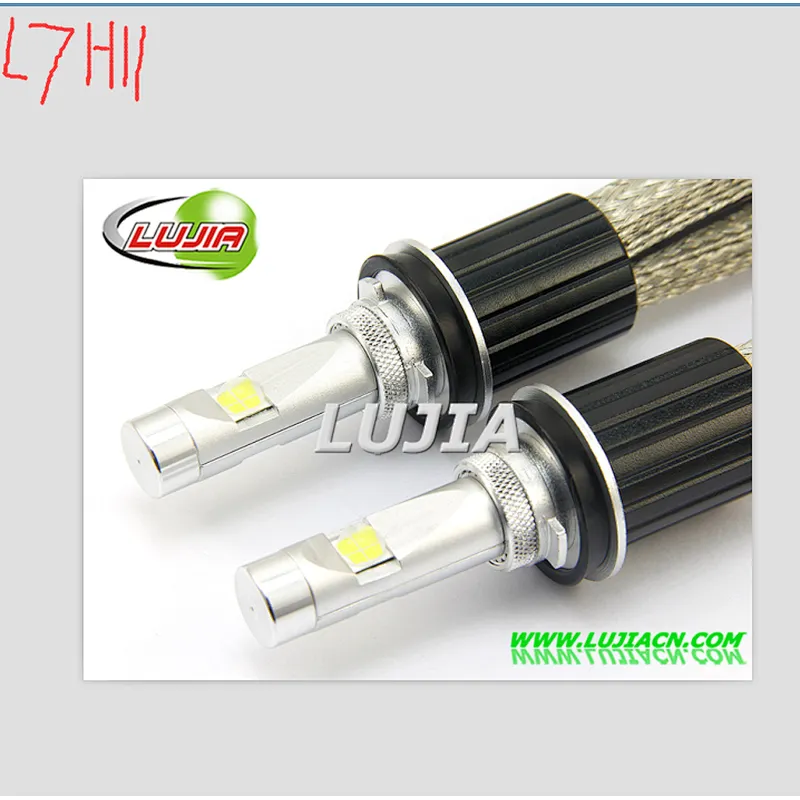 HIGH Bright H8 60w 6600lm L7 XHP70 car led headlight H9 H11 H7 H4 9005 9006 d2r d2s MOTOR lighting bulbs