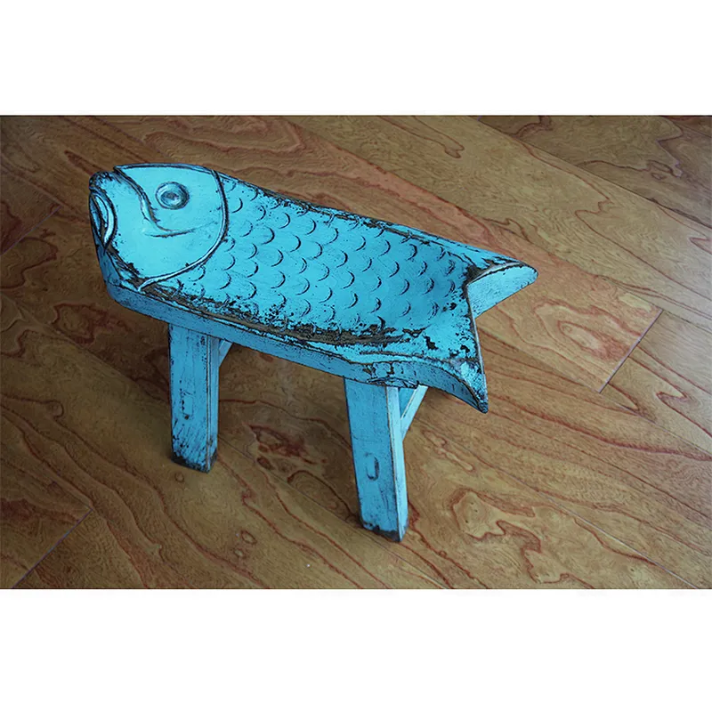 chinese antique handmade rustic wholesale child wood stool