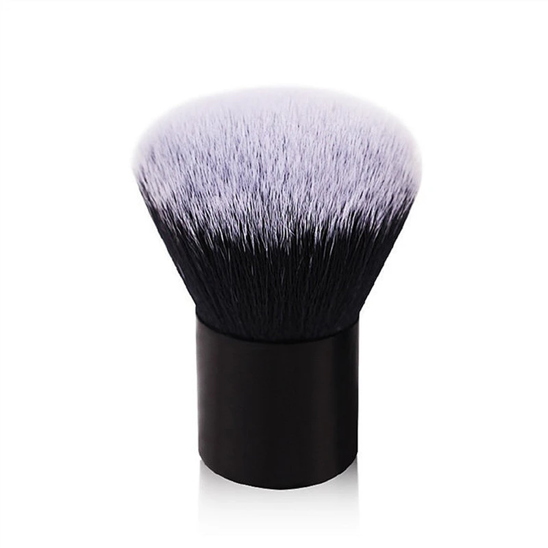 2018 Newest Soft Black Kabuki Mushroom Brush Powder Makeup Brush
