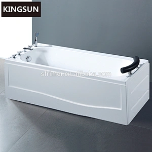 Acrylic Whirlpool Portable Bathtub Massage Water Jet Spa With Non-Alkali
