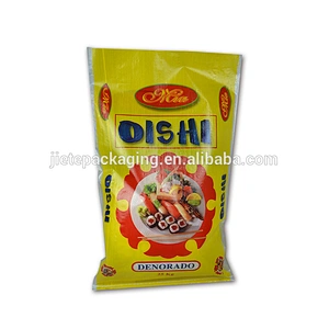 PP woven flower seed, fertilizer, feed, rice, grain bag 25kg