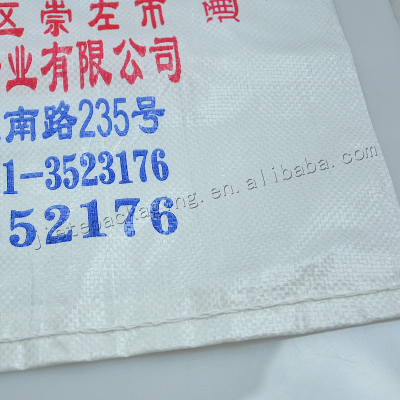 Top sale white virgin plastic pp woven sugar packing bag 50kg