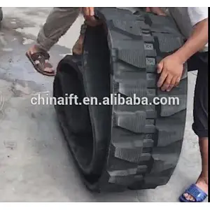 TB290 excavator rubber track 450X81X76