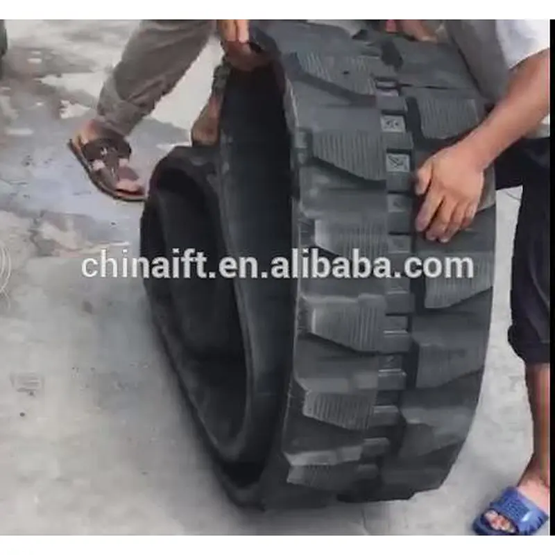 TB290 excavator rubber track 450X81X76