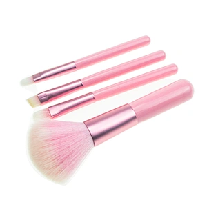 4 Pc cheap travel makeup brush cosmetic make up brush set