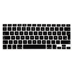 denmark change language Laptop silicone keyboard cover For Macbook air 11